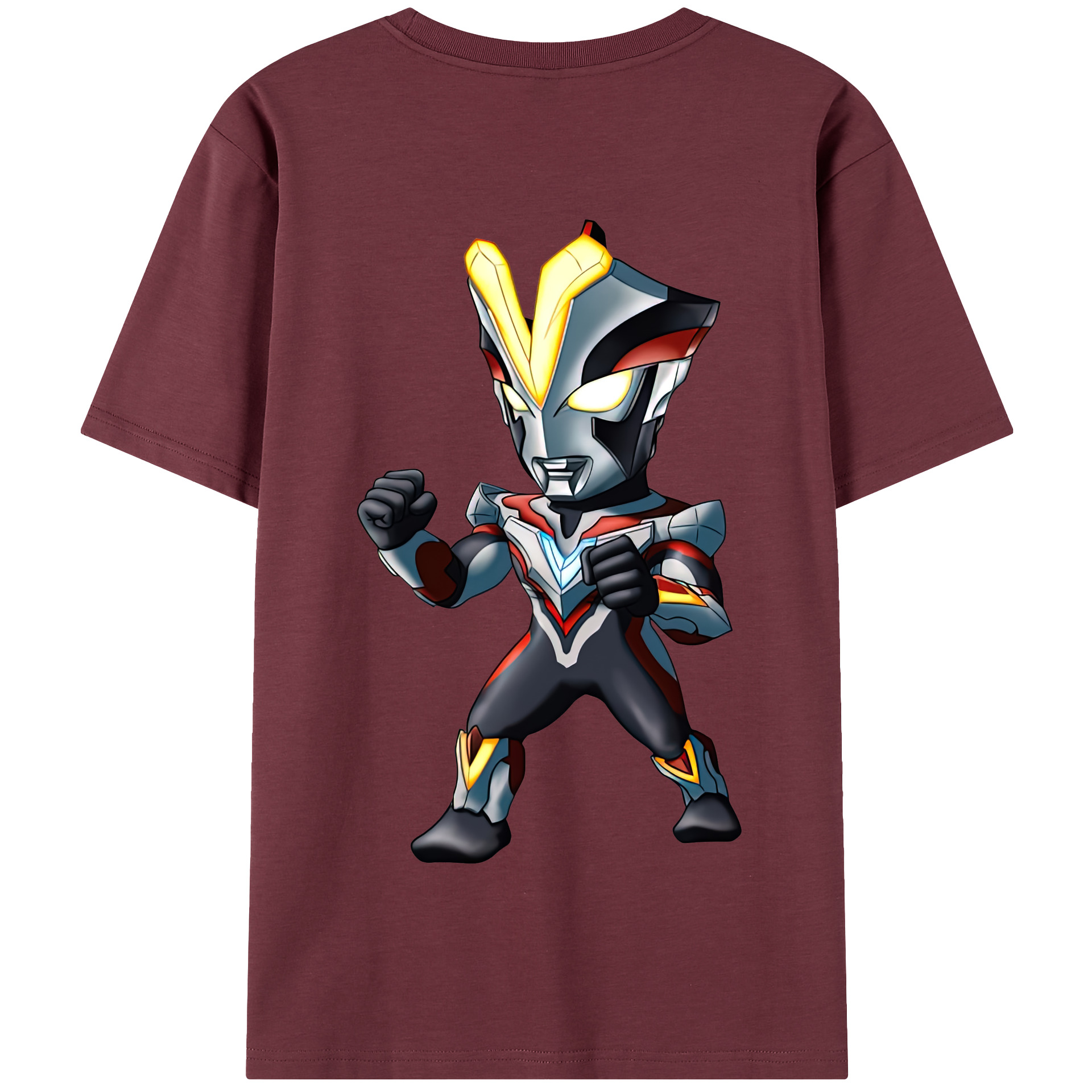 （画像用） ウルトラマン Ultraman 綿100％半袖Tシャツ（背面プリント）